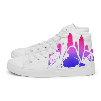 Same Goals Different Struggles Women’s high top canvas shoes